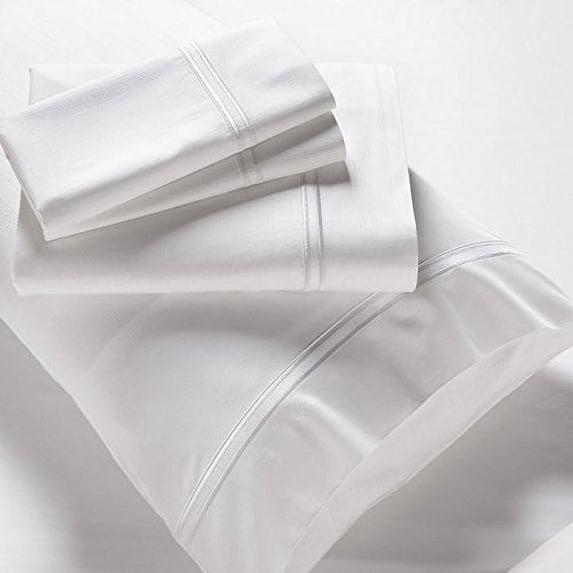 New Purecare Bamboo Elemnet Terrene Premium King White Pillowcase Set