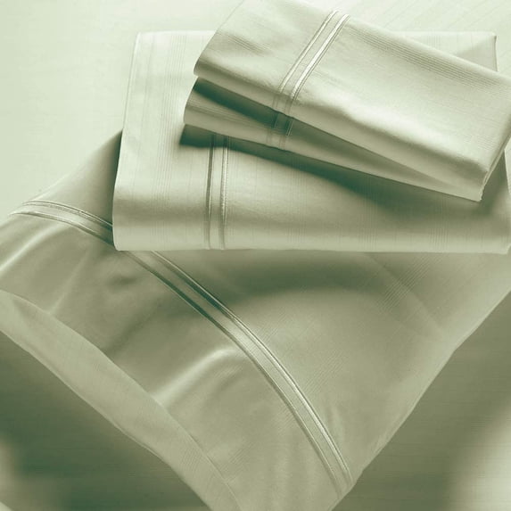 Purecare Premium Bamboo Pillowcase Set Sage In Size Queen