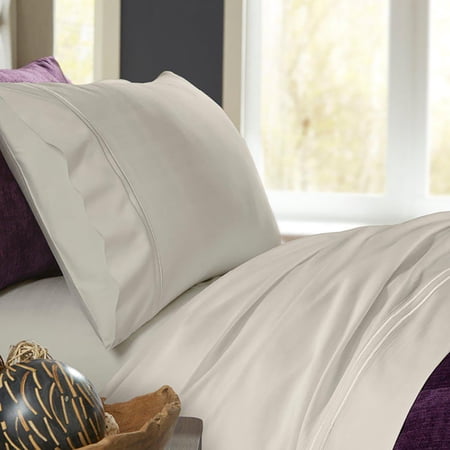 New Purecare Bamboo Elemnet Terrene Premium Twin Ivory Sheet Set