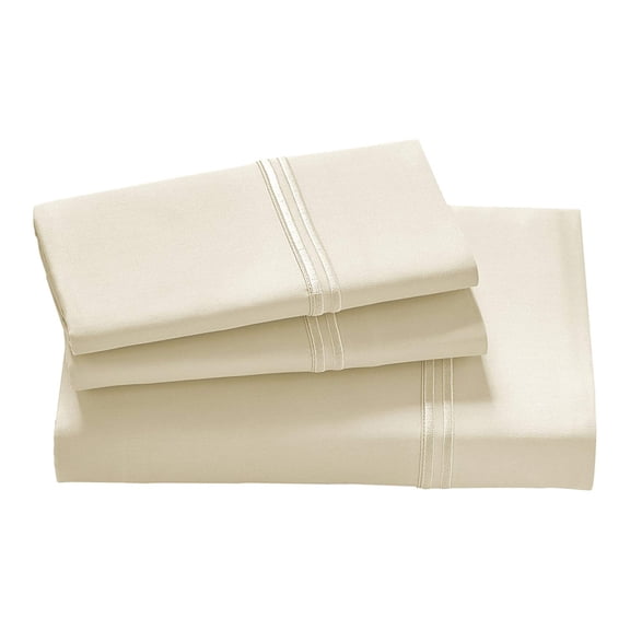 New Purecare Arbor Premium Modal Long-Staple Cotton Full Ivory Sheet Set