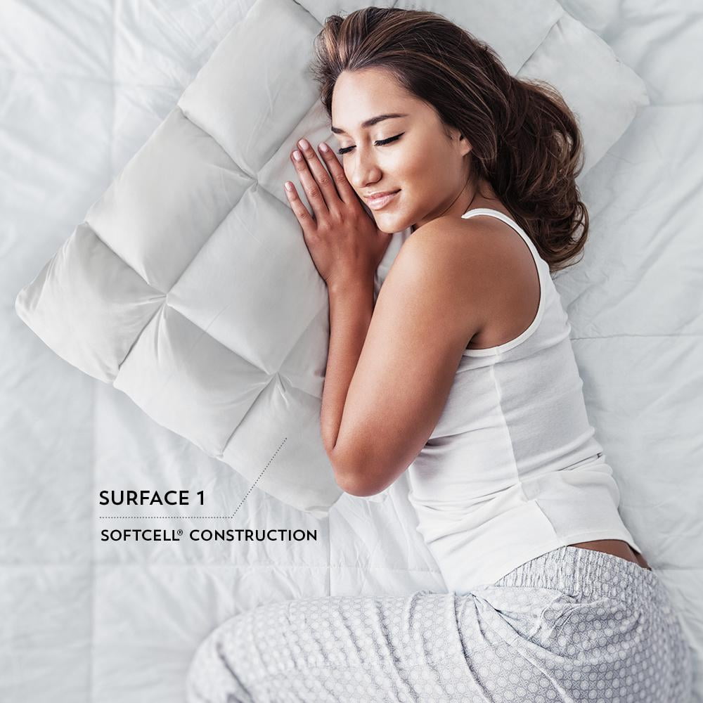 European White Latex Cooling Pillow with FRIO Fibers