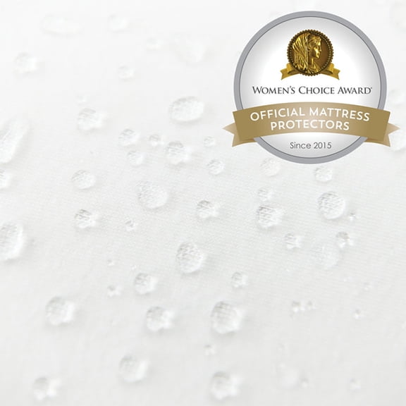 PureCare Tencel 5-Sided Mattress Protector King, White