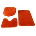 thumbnail image 1 of PureCasa 3-Piece Bathroom Carpet, Super Soft Non Slip Bathtub Carpet Absorbent Washable Plush Toilet Rug and Bath Rug Set for Bathroom Floor, 1 of 8