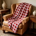 thumbnail image 1 of PureCasa Independence Day Throw Blanket Stars Patriotic Party Blanket Lightweight Fuzzy Plush Cozy Soft Blanket for Travel Couch Bed Sofa Gift, 1 of 9