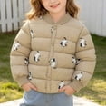 thumbnail image 1 of PureCasa Jackets for Kids 1-7 Years Lightweights Warm Long Sleeved Cute Printed Button Down Closure Jacket for Winter, 1 of 9