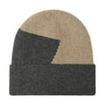 thumbnail image 1 of PureCasa Knit Skull Cap Unisex Warm Stocking Hats for Men Women Fashion Color Block Winter Beanie Hat Cuffed Hat for Running Cycling Snow Ski Beanie, 1 of 3
