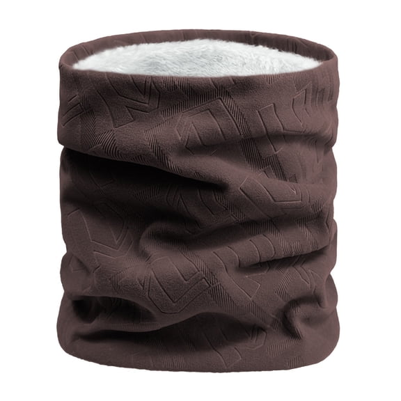 PureCasa Neck Gaiter Warmer for Women Men Fleece Windproof Cold Proof Warm Thermal Anti-Static Snow Skiing Casual Scarf Solid Color Versatile Scarf