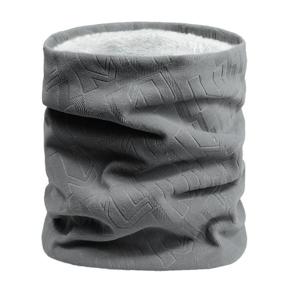 PureCasa Neck Gaiter Warmer for Women Men Fleece Windproof Cold Proof Warm Thermal Anti-Static Snow Skiing Casual Scarf Solid Color Versatile Scarf