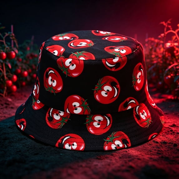 PureCasa Unisex Bucket Hat Holiday Cute Bucket Hat Beach Outdoor Travel Hiking Beach Caps Sun Hat for Party