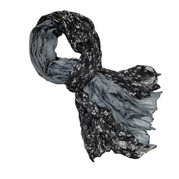 PureCasa Women's Scarves Shawl Wrap Long Head Neck Scarf for Women Lightweight Floral Shawls Scarves Four Season Use