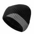 thumbnail image 1 of PureCasa Wool Cuff Beanie Hat, Unisex Warm Winter Caps Soft, Fleece Lined Breathable & Cozy Stretchy Knitted Cuffed Cap, 1 of 5