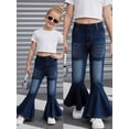 thumbnail image 1 of PureChapter Girls Bell-Bottom Jeans,Sizes 4-7, 1 of 8