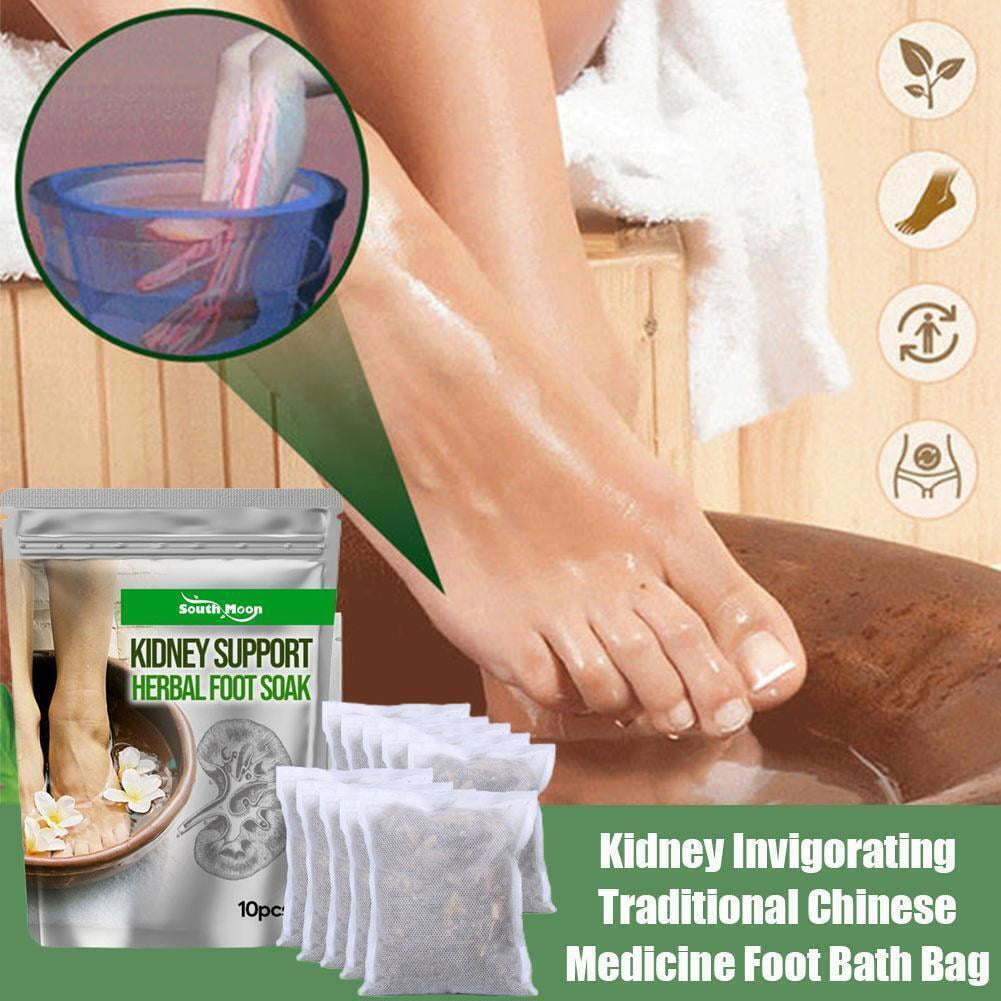 PureCleanse Kidney Support Herbal Foot Soak, Lymphatic Drainage Ginger