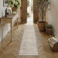 thumbnail image 1 of PureCozy 3'x10' Runner Rugs for Hallway Entrance Bedroom Entryway Kitchen Non Slip Oriental Traditional Vintage Beige Washable Runner Rugs, Beige, 1 of 7