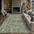 thumbnail image 1 of PureCozy 8'x10' Large Area Rugs for Living Room Bedroom Kitchen Vintage Traditional Oriental Washable Non Slip Dorm Office Dining Room Green Rugs Carpets, Green, 1 of 7