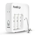 thumbnail image 1 of PureDrop PDR-100RO Under Sink 3-Stage Reverse Osmosis Drinking Water Filtration System High Capacity 100 GPD Fast Flow Tankless System, 1 of 8