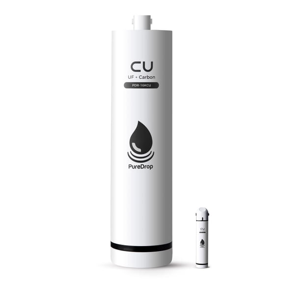 PureDrop PDR-F16KCU 0.01 m Ultra-Filtration Replacement Filter Cartridge for PDR-16KCU Under Sink Water Filter, 16K Gallons Capacity Replacement Filter