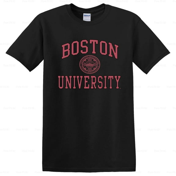 PureFit92 Vintage 90s Boston University College Hoodie, for men & women, up to size 5XL.