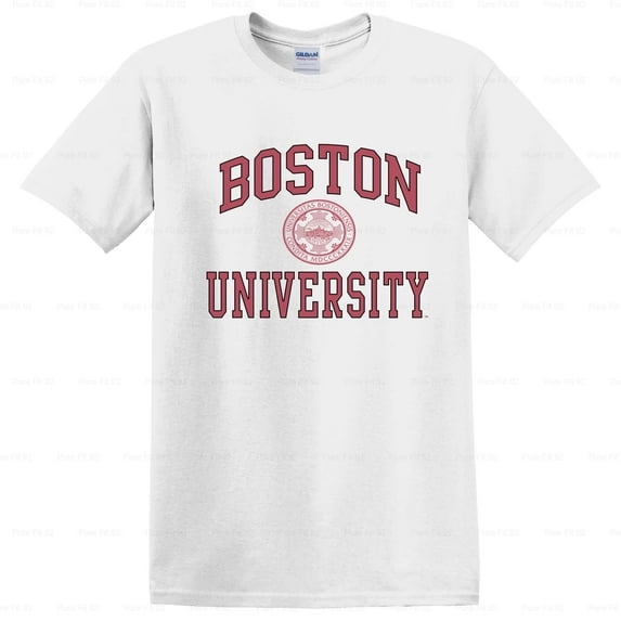 PureFit92 Vintage 90s Boston University College Hoodie, for men & women, up to size 5XL.