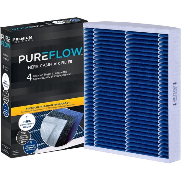 PUREFLOW PC6154HX HEPA Cabin Air Filter | Fits 2011-2015 Chevrolet Cruze, Volt 1.4L; 2013-2022 Trax, Buick Encore 1.4L; 2013-2015 Malibu 2.0L, 2.5L, Spark 1.2L