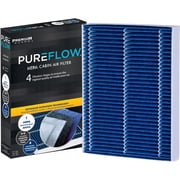PUREFLOW PC8155HX HEPA Cabin Air Filter | Fits 2015-2026 Ford Mustang 2.3L, 5.0L, 5.2L; 2015-2017 Mustang 3.7L