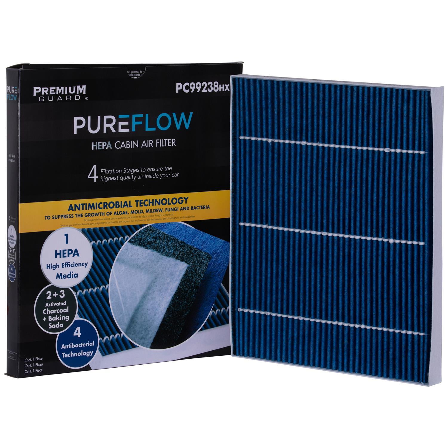 PureFlow HEPA Cabin Air Filter PC99238HX | Fits 2017-2025 Chrysler Pacifica, 2020-2025 Voyager, 2021-2025 Grand Caravan