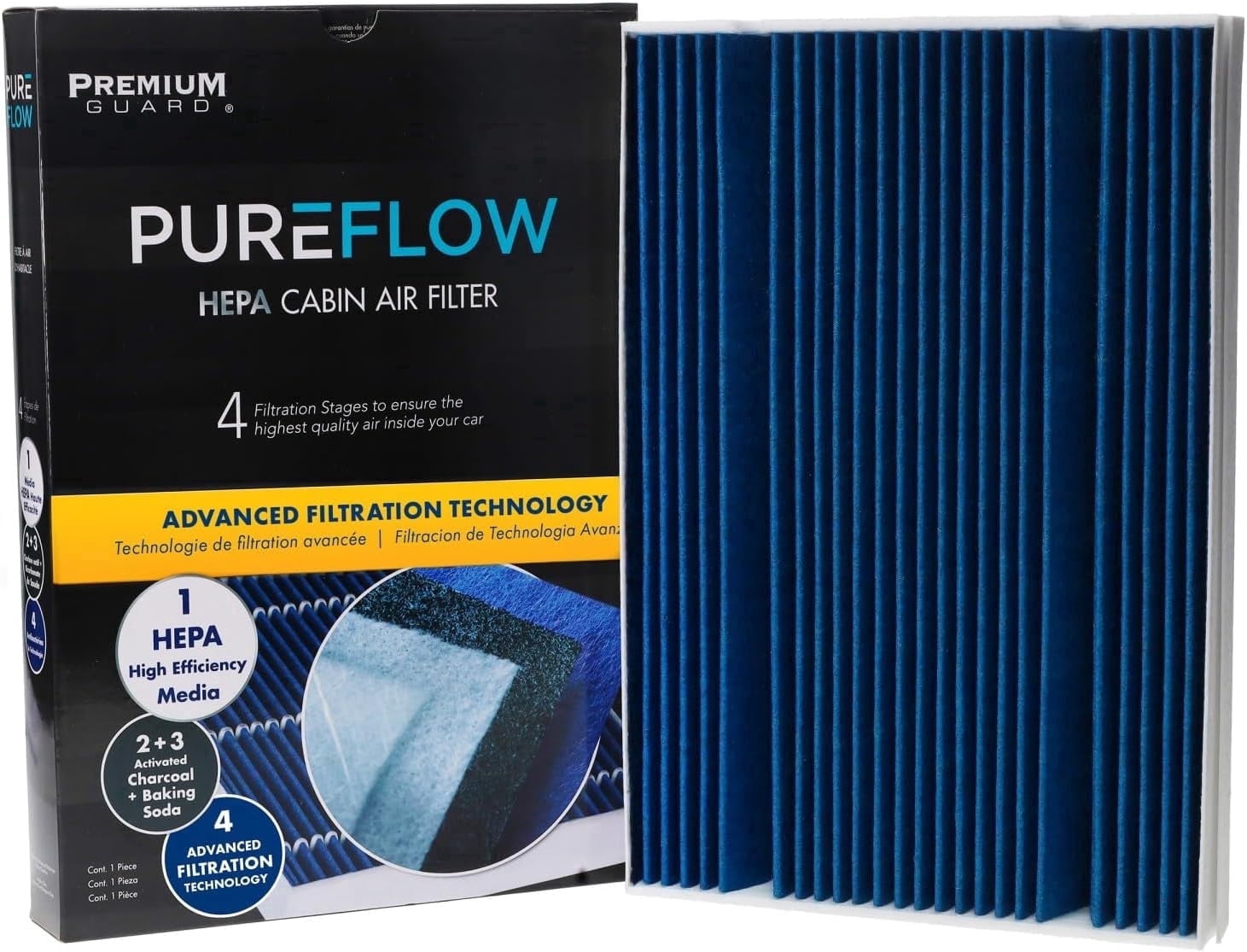 PUREFLOW PC99348HX HEPA Cabin Air Filter | Fits 2019-2026 Mercedes-Benz Sprinter 2500 2.0L