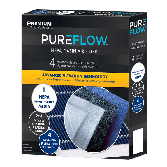 PureFlow HEPA Cabin Air Filter PC99607HX | Fits 2016-2021 Tesla X
