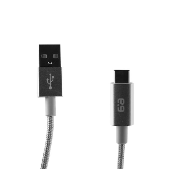 PureGear ( 61702PG ) 4Ft Charge and Sync Cable for USB-C Devices - Silver
