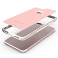 thumbnail image 1 of PureGear [Blush Rose Gold] GlassBak 360 Bumper Frame Case Cover with Back/Rear Tempered Glass Panel for Apple iPhone 8 Plus, 7 Plus, 6 Plus, 1 of 9