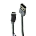 thumbnail image 1 of PureGear Braided USB-A to Lighting 8-Pin 10FT Charge Cable - Space Gray, 1 of 2