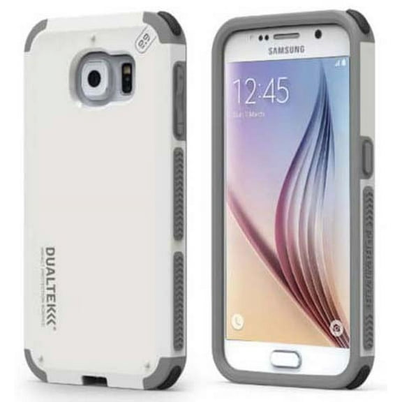 PureGear DualTek Extreme Shock Case for Samsung Galaxy S6 - White