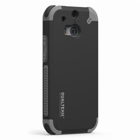 PureGear DualTek Protective Cell Phone Case - HTC One - Black