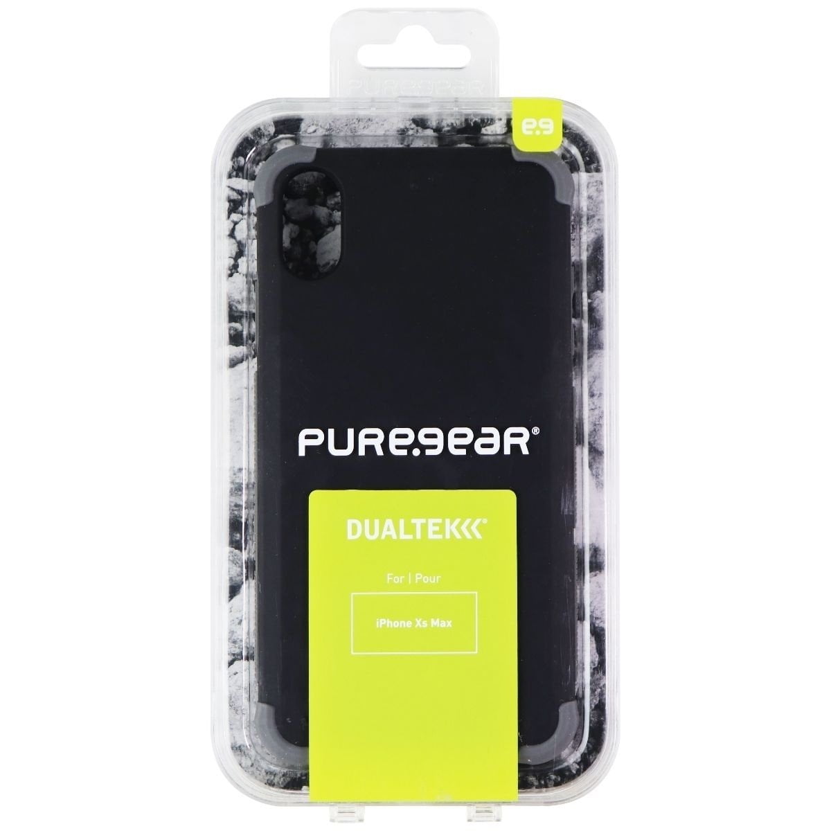 PureGear DualTek Series Hard Case for Apple iPhone Xs Max Matte Black
