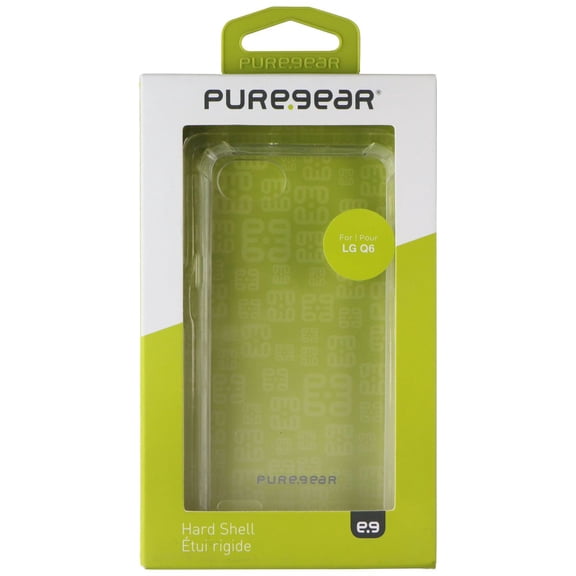 PureGear Durable Hard Shell Case for LG Q6 - Clear