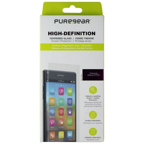 PureGear High-Definition Tempered Glass for Samsung Galaxy A13 5G