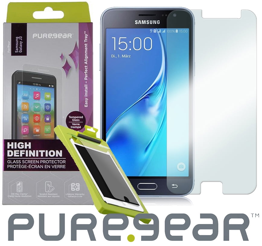 PureGear Puretek 9H Japanese Tempered Glass [with Easy