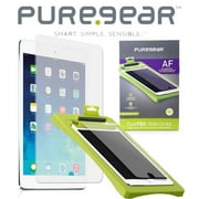 PureGear Puretek [ANTI-FINGERPRINT] Roll-On Screen Protector Guard [with Easy Install Tray + Roller] for Apple iPad 9.7 2017/2018, iPad AIR, AIR-2