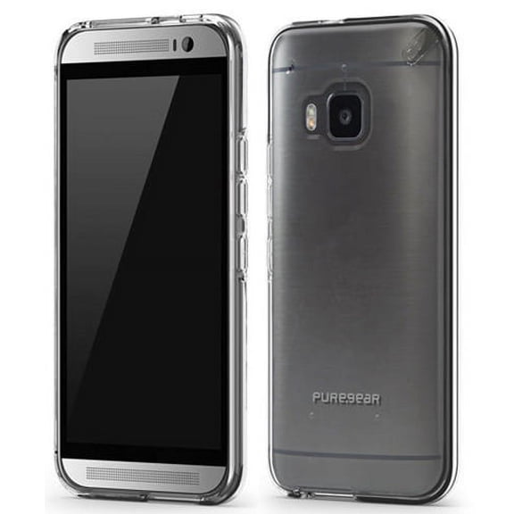 Pure Gear Slim Shell Protecive Cell Phone Case - Clear - HTC One