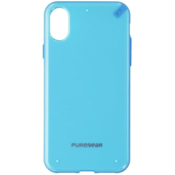 PureGear Slim Shell Hard Case for iPhone Xs / X - Sky Blue