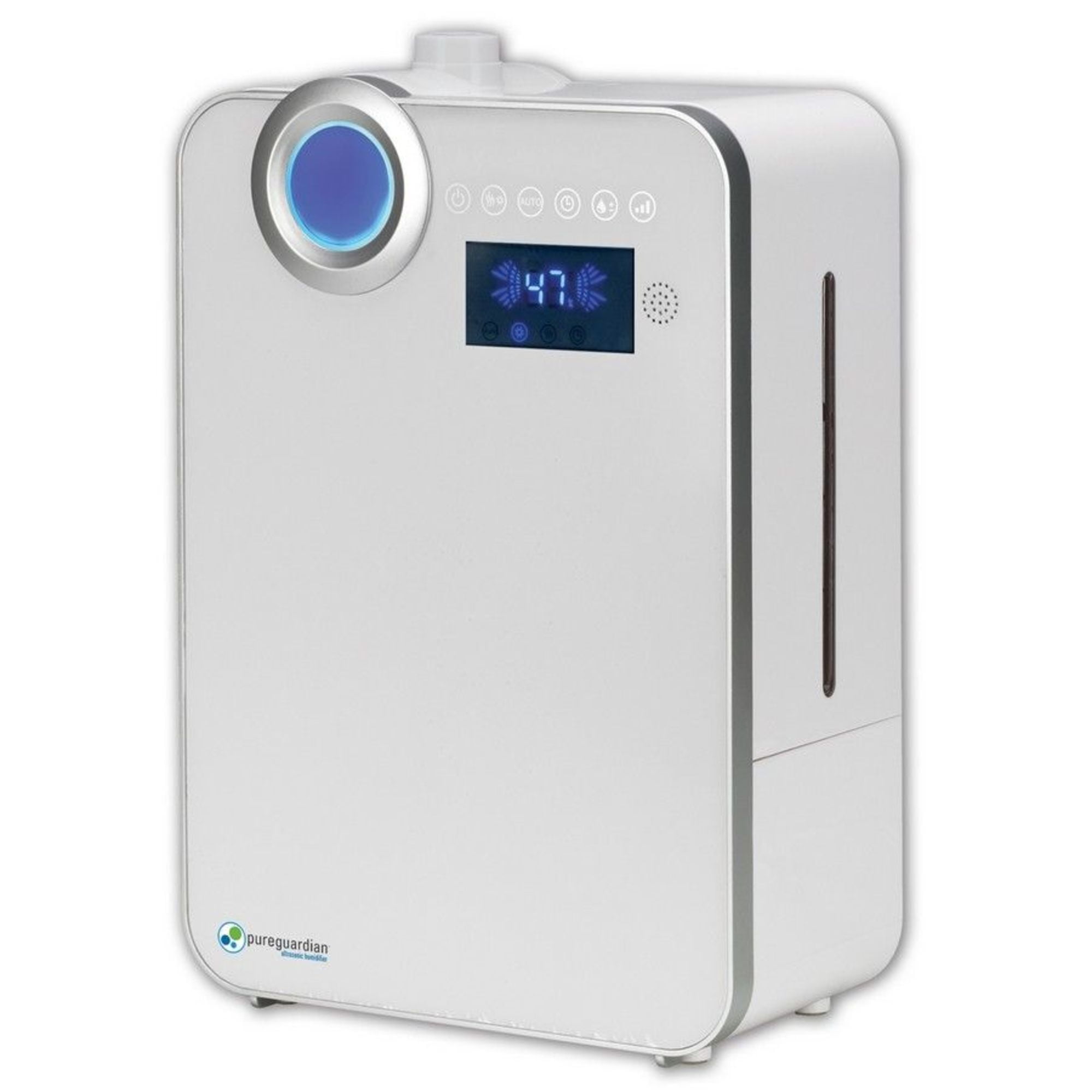 Elite Ultrasonic Warm and Cool Mist Digital Humidifier with Humidistat