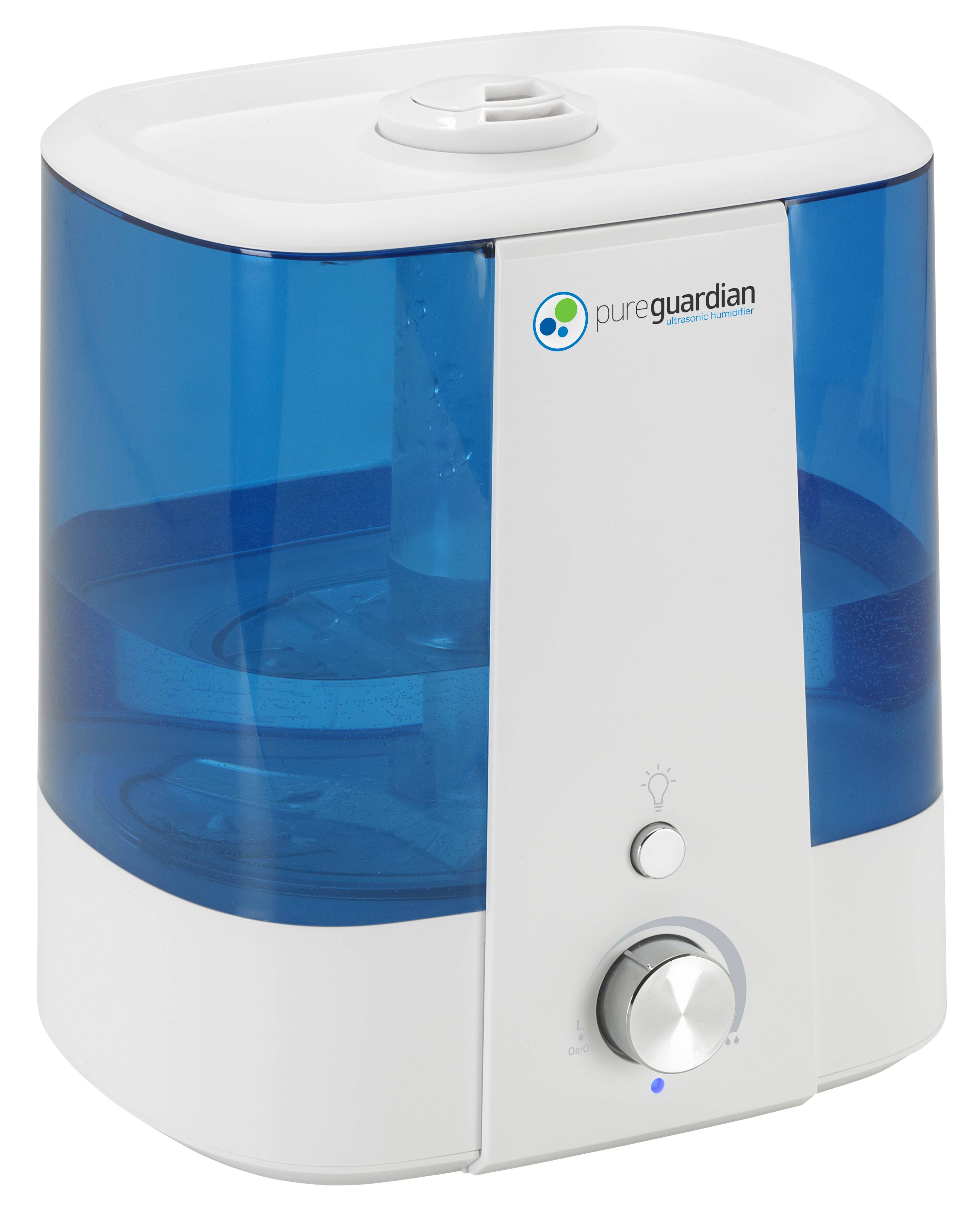 PureGuardian 90-Hour, 1.5 Gallon Cool Mist Ultrasonic Humidifier with Aroma Tray, H1175WCA - image 1 of 12