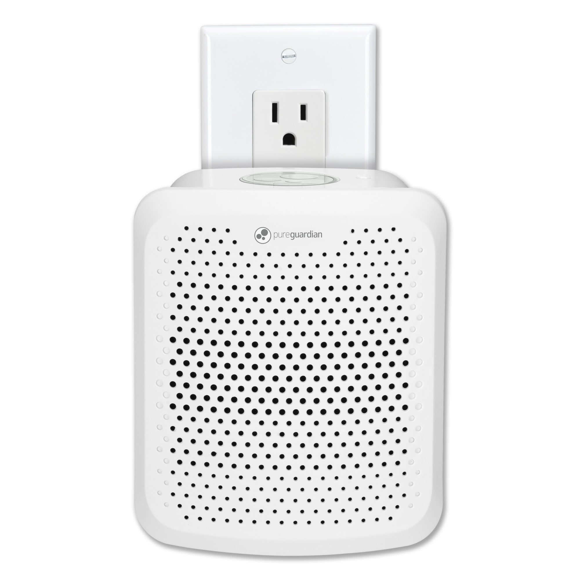 PureGuardian Pluggable Air Purifier with Nightlight, White, AP201W