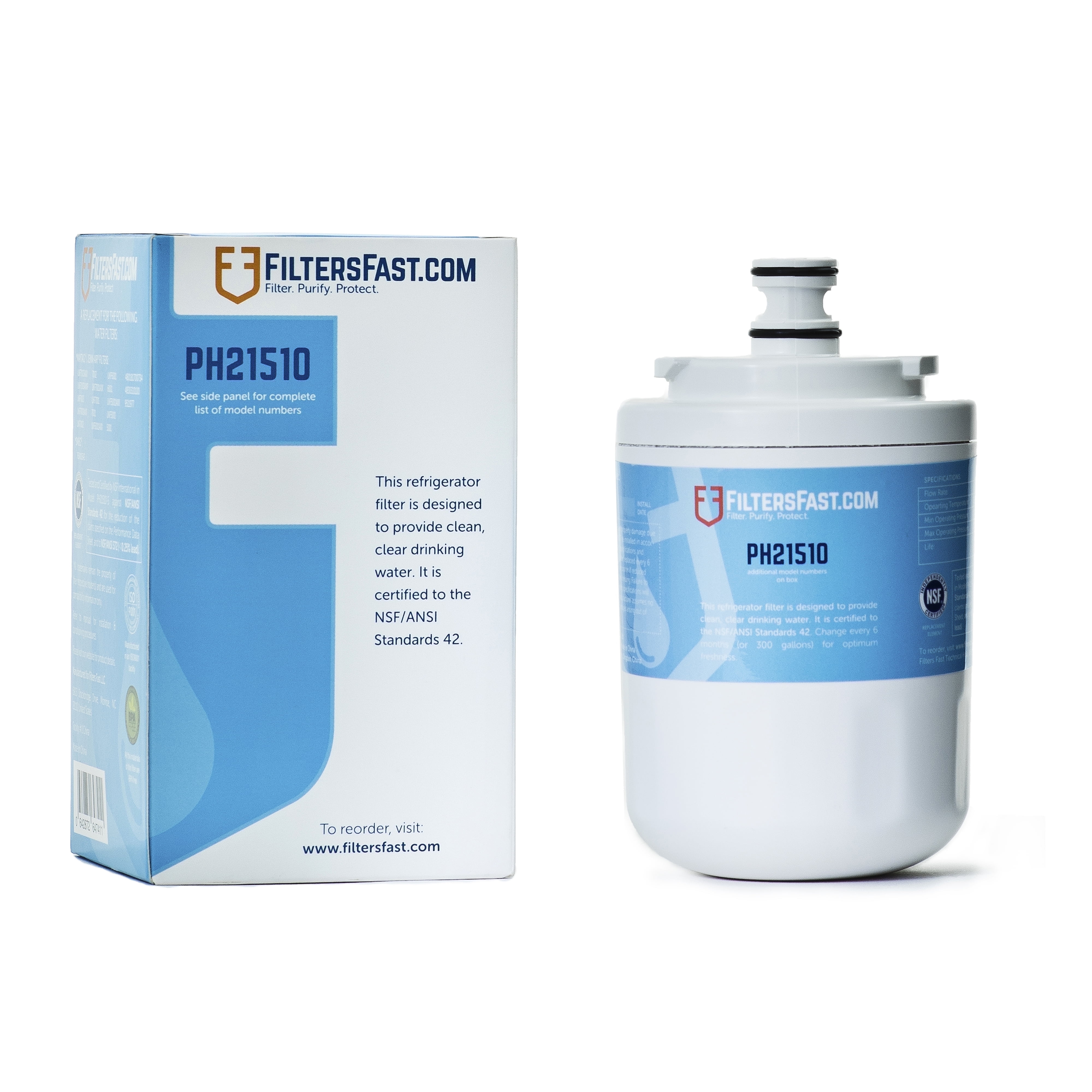 Filters Fast PH21510 Compatible Replacement for Maytag UKF7003 Refrigerator Water Filter