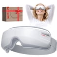 thumbnail interactive-video image 1 of Pureheal Heated Eye Massager with Air Compression, FSA HSA Eligible, Mothers Day Gifts Eye Mask for Relax, Reduce Strain, 1 of 10