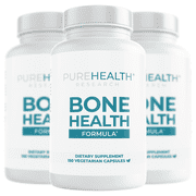 PureHealth Research Bone Health - Bone & Skeletal Wellness, 3 Bottles