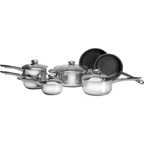 11pc Stainless Steel Cookware Set