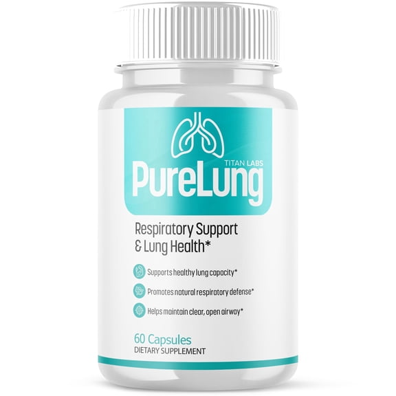 PureLung Advanced Lung Health and Respiration Support Formula Pure Lung 60 Capsules