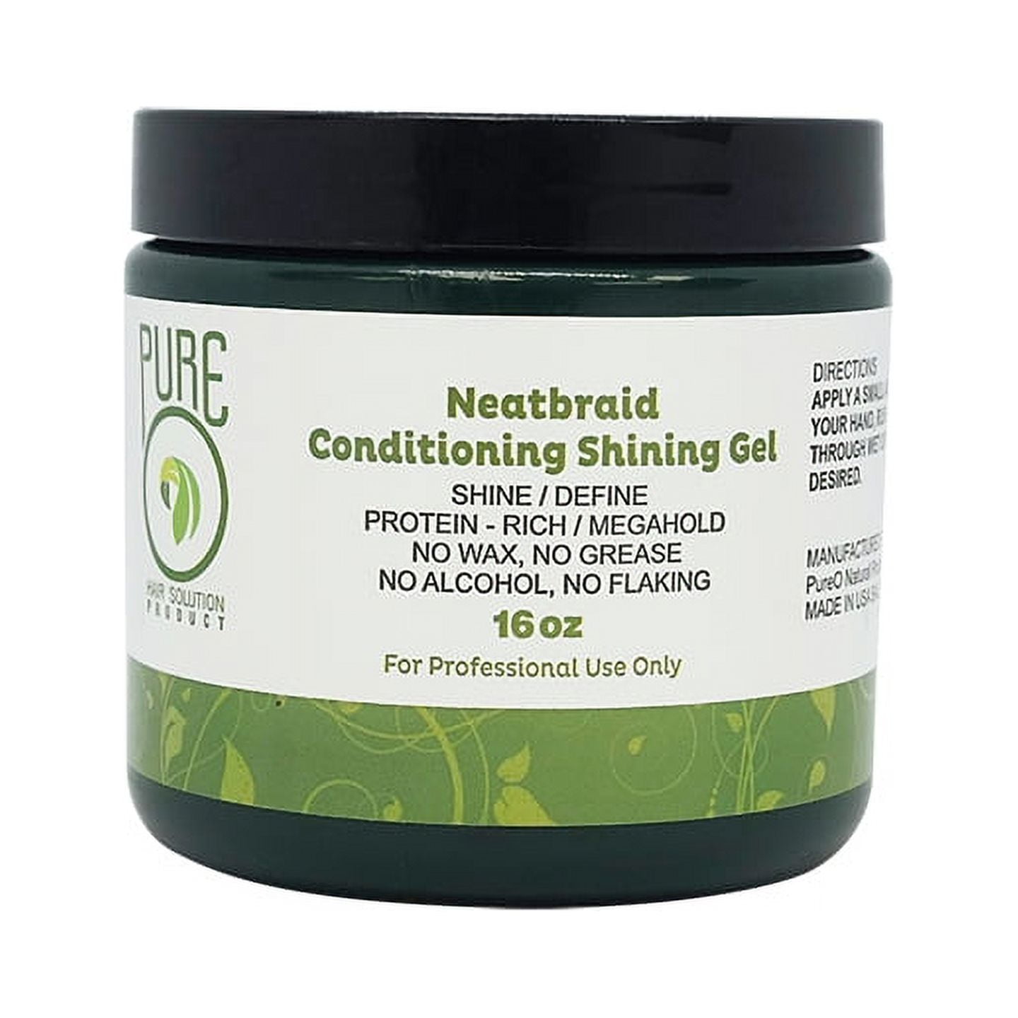 PureO NeatBraid Conditioning Shining Gel