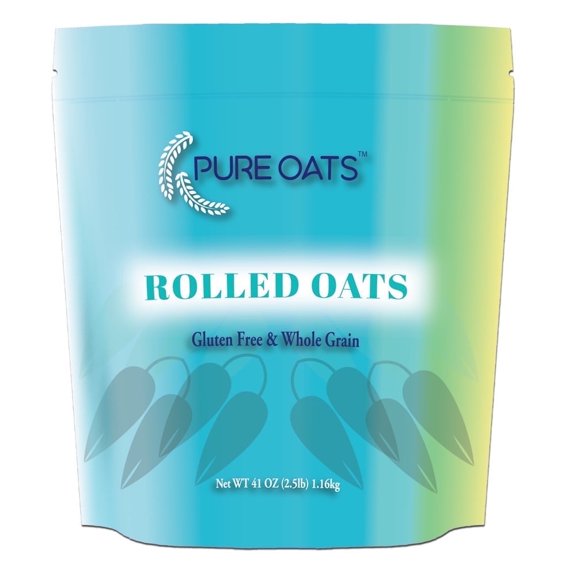 PureOats Gluten Free Rolled Oats, Whole Grain, 41 oz (2.5 lb / 1.6 kg)